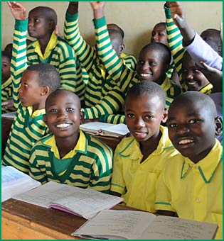 Sponsor a child through Child Africa - give education to a sponsor child