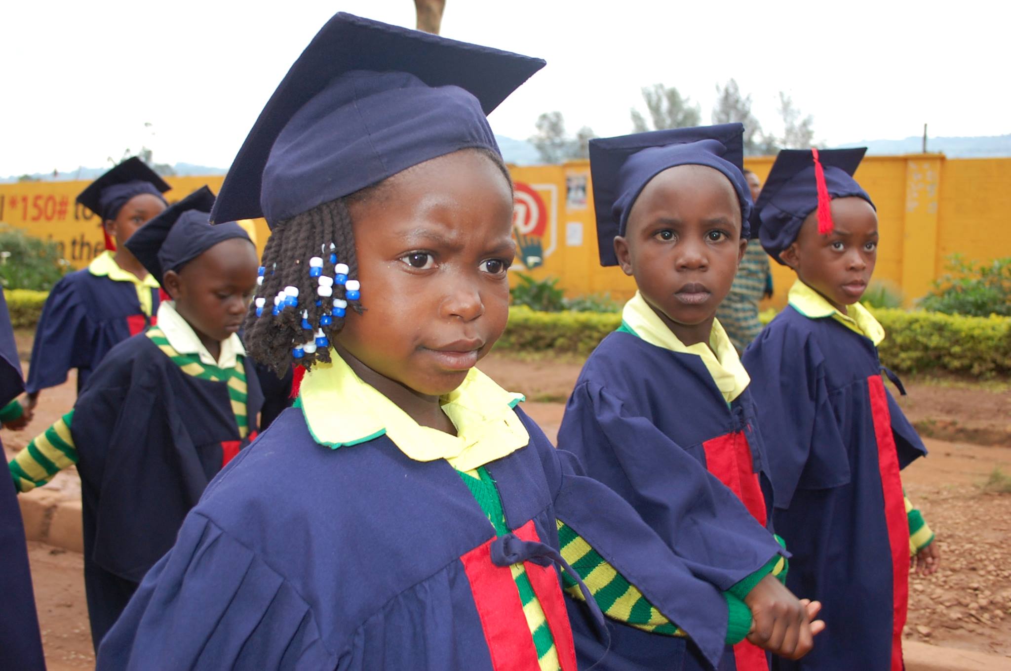 Graduates from Child Africa Junior School